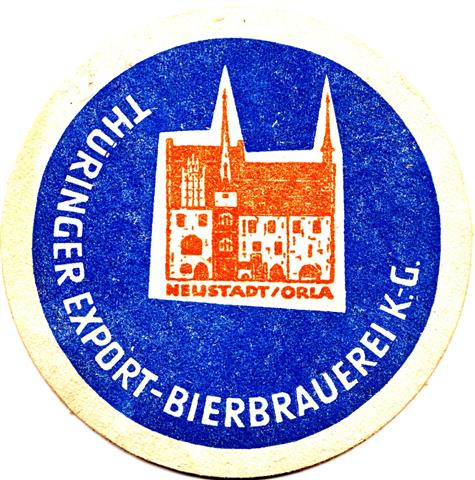 neustadt sok-th thringer rund 1a (215-neustadt orla-blauorange) 